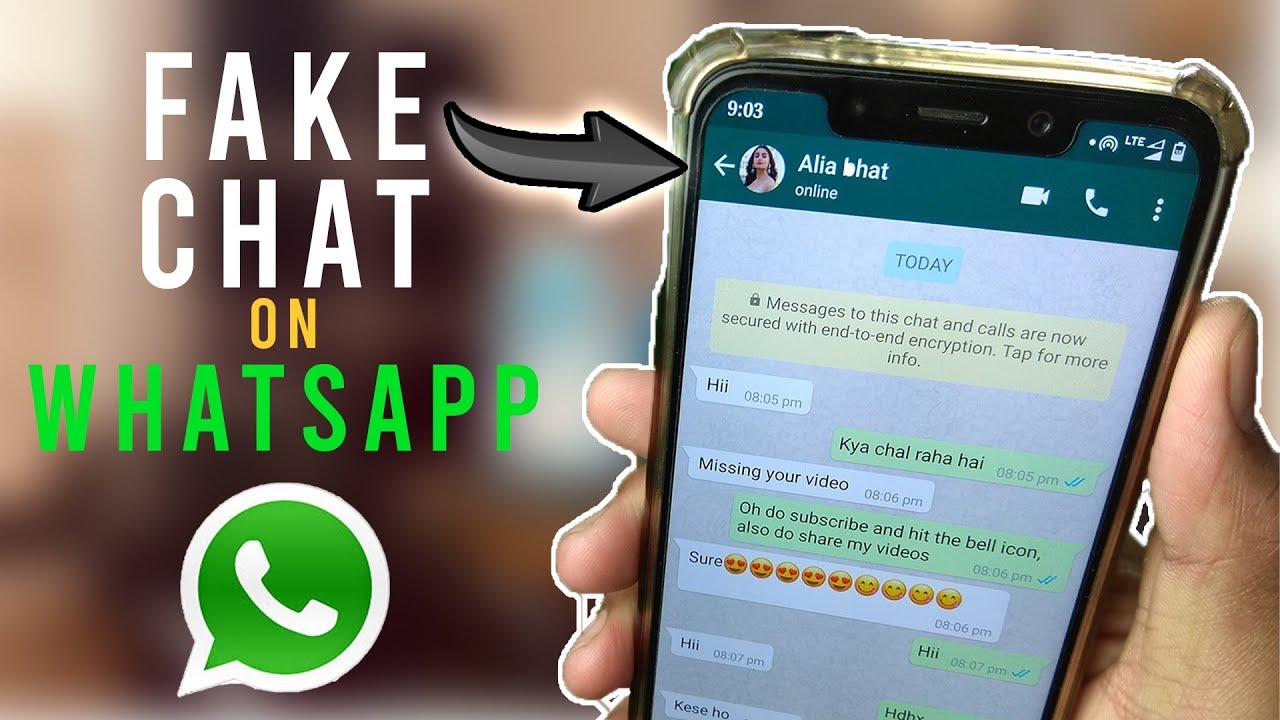 FAKE WHATSAPP CHAT TRICK 😱🔥 | COOL ANDROID TRICK 2020😱