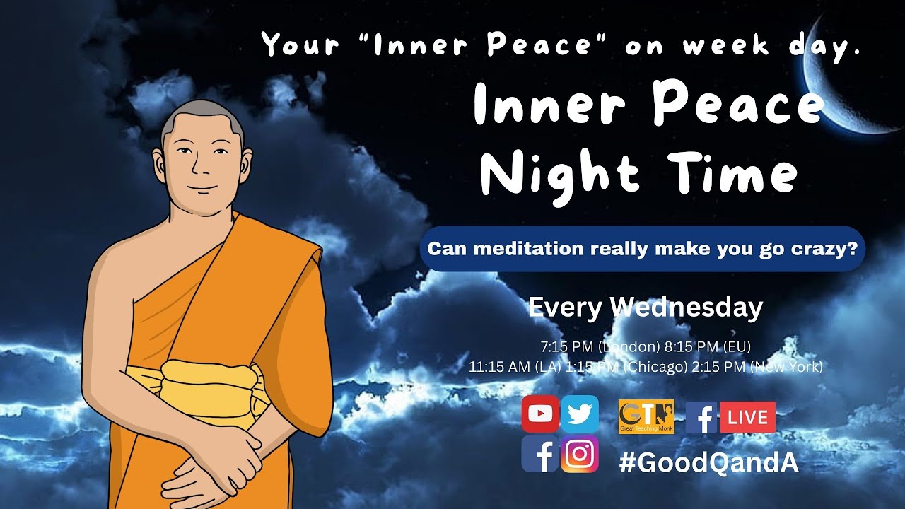 Can meditation really make you go crazy? - Dec 10, 2025 / Inner Peace Night Time Live