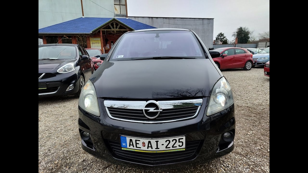 Opel Zafira 2.2 Sport OPC-Line Teszt - Bemutató - Eladó