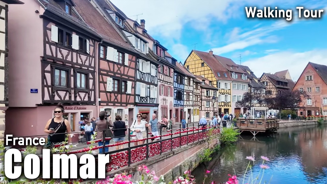 Colmar,France🇫🇷 4K Walking Tour 2025 [4K Ultra HD/60fps]