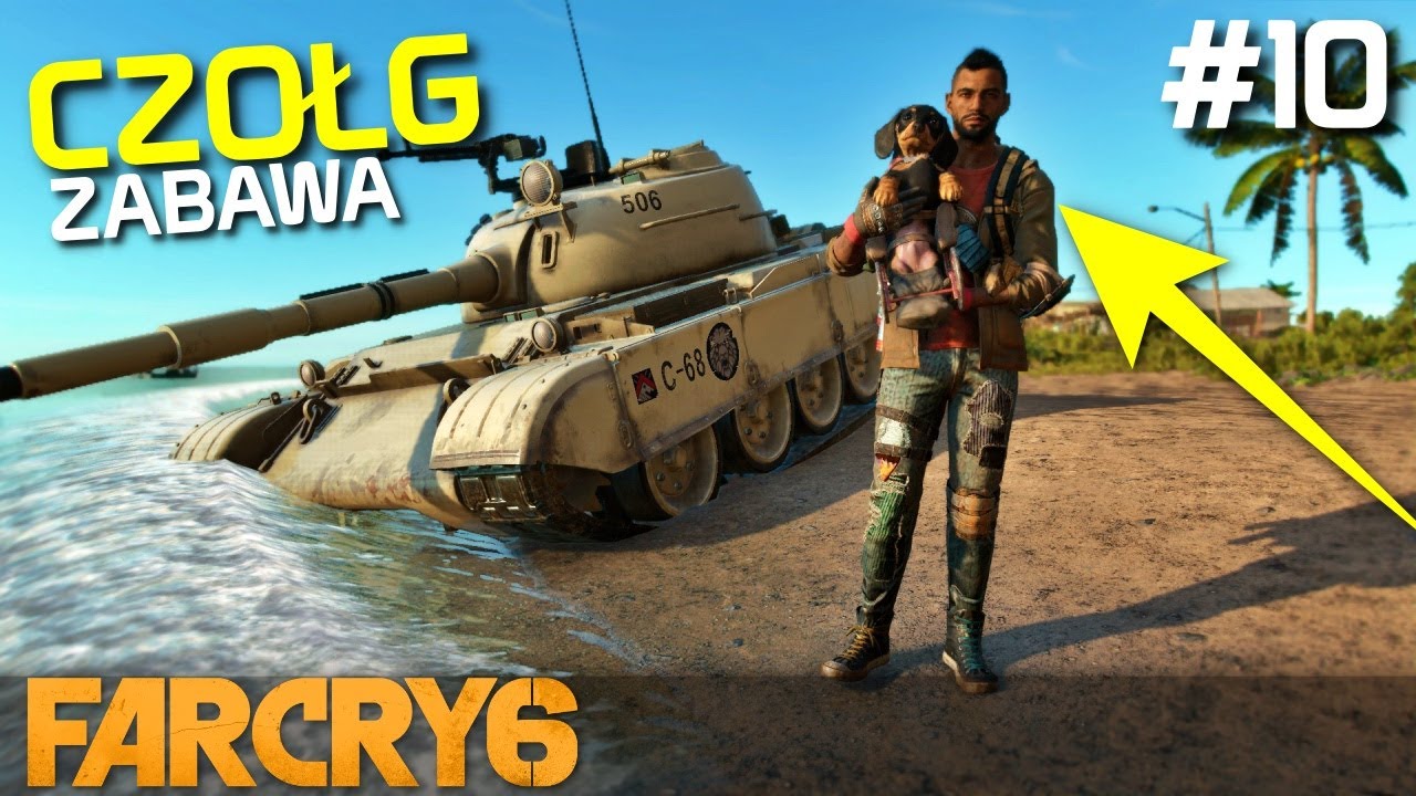 FAR CRY 6 Gameplay PL [#10] ZABAWA CZOŁGIEM! /z Skie
