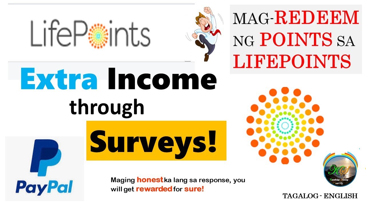 Lifepoints Navigation| Income through Surveys | PayPal | For Beginners (Tagalog-English)