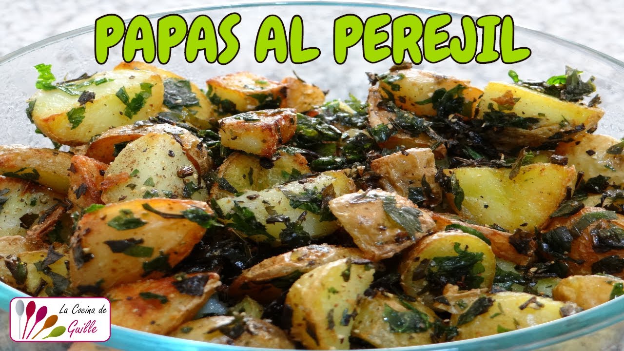 PAPAS AL PEREJIL