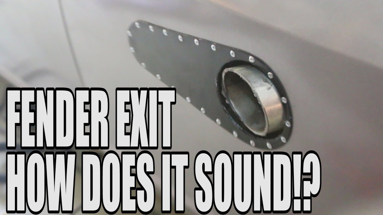 Making a Side Exit Exhaust! - 2.3 Turbo 240z