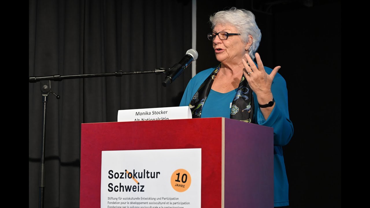 Monika Stocker: Soziokultur ist (kein) Luxus!