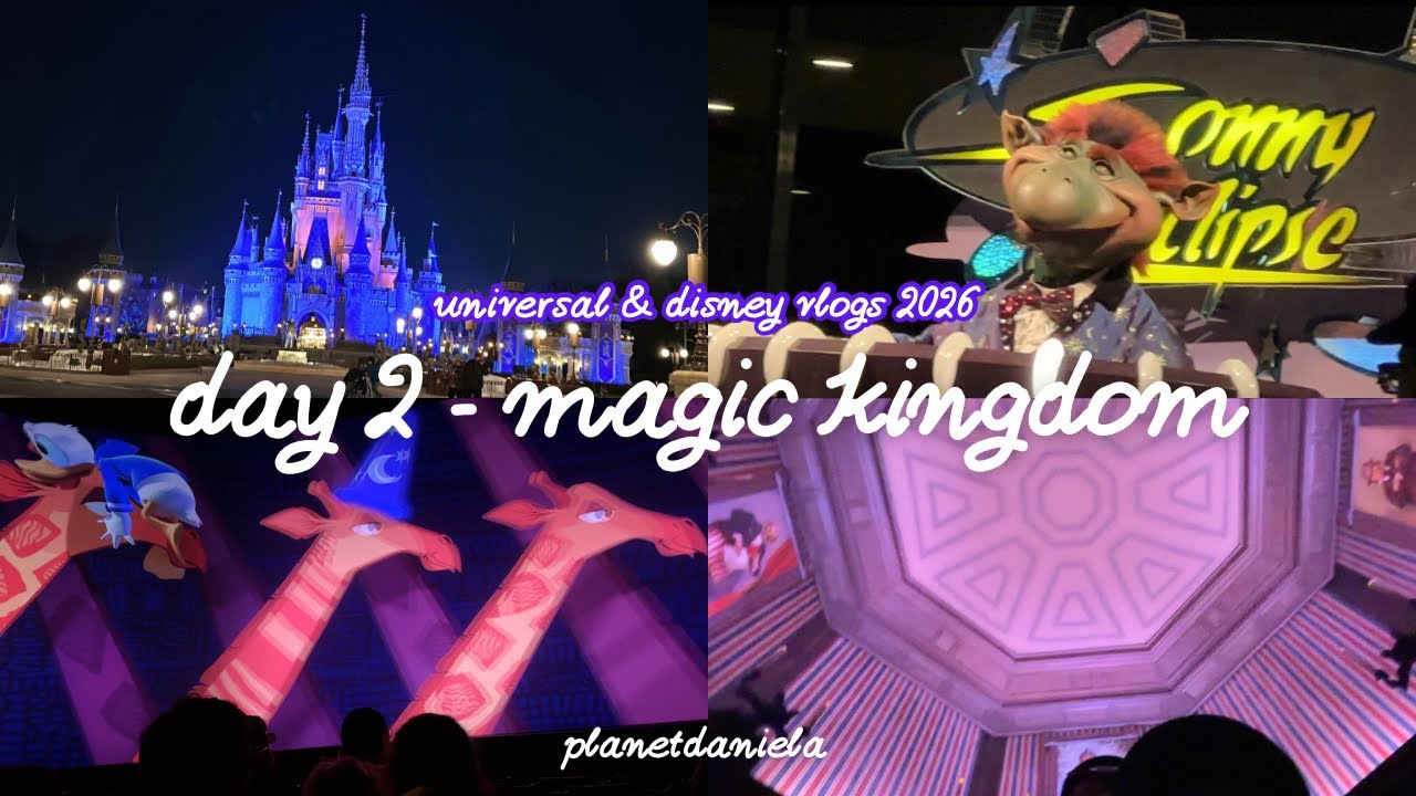 universal/disney vlogs 2026 ⭐️ | day 2 • magic kingdom