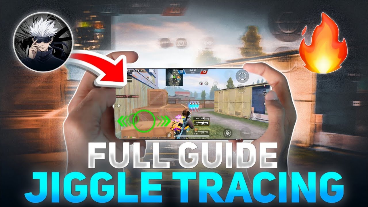 😵‍💫 How to Trace Enemy Jiggle Without Missing Bullets 🔥 BGMI Jiggle Mastery