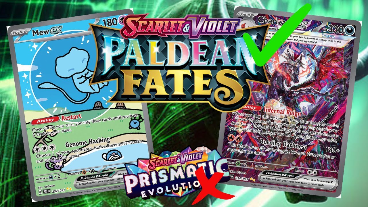 Paldean Fates THE BEST SET OF SCARLET & VIOLET?!?!
