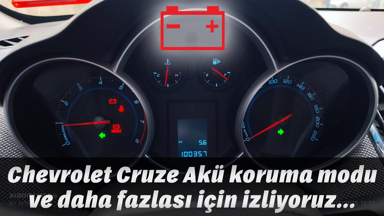 CHEVROLET CRUZE Akü koruma modu nedir, ne işe yarar. Akü ışığı neden yanar ?