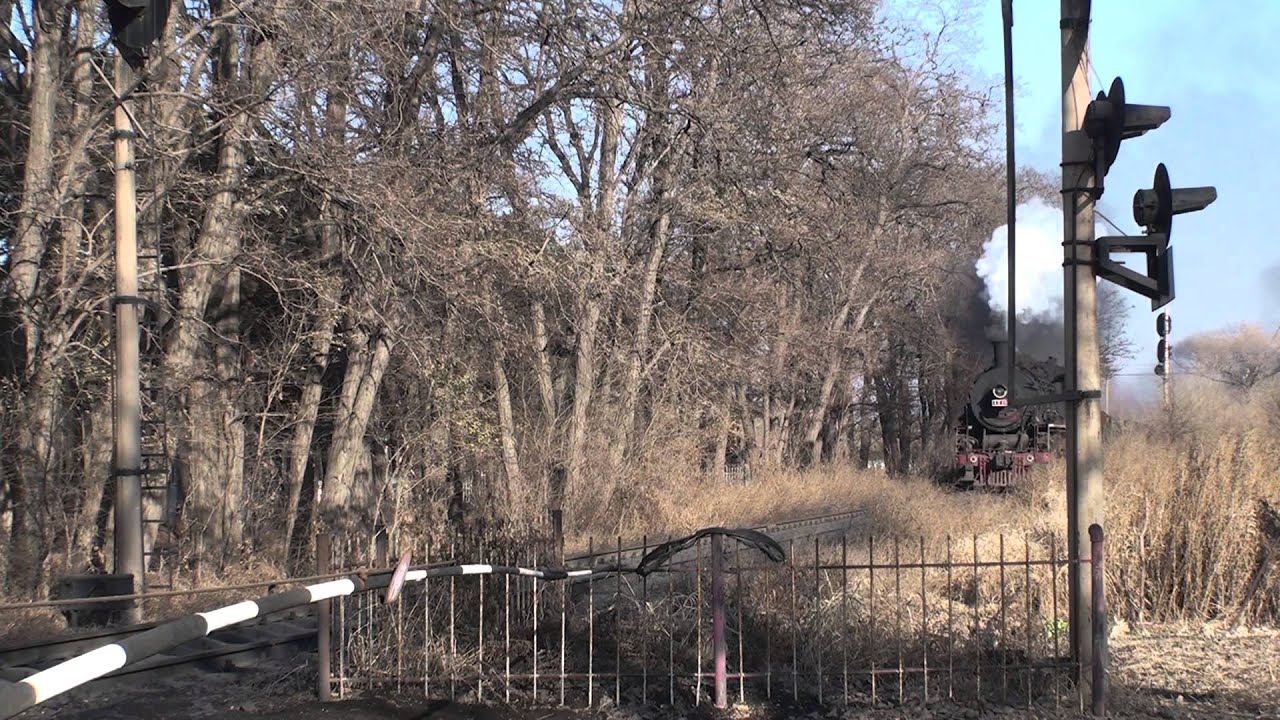 China - Fuxin 4 - Traditional Level Crossing - November 2012