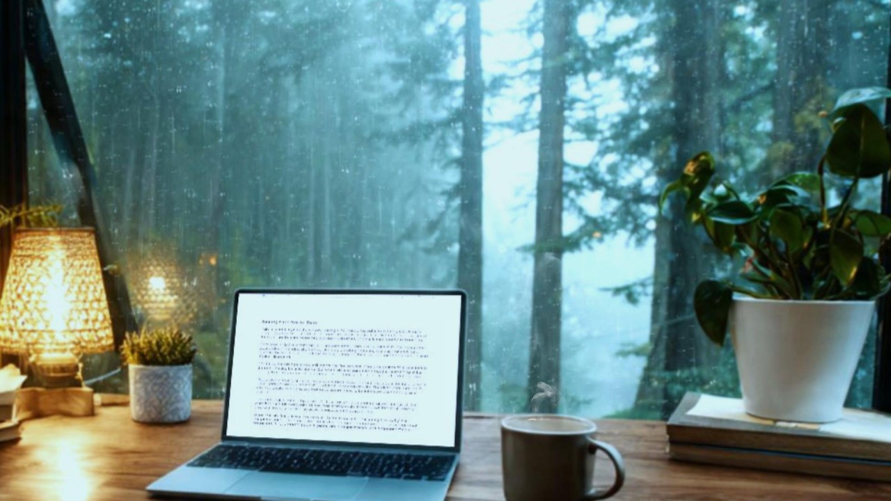 Deep Focus Study & Reading with Rain Sounds & Piano (No Talking)