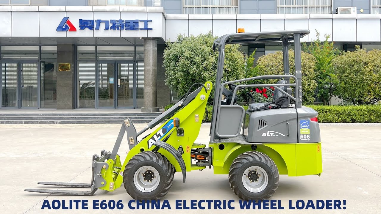 AOLITE E606 CHINA electric wheel loader
