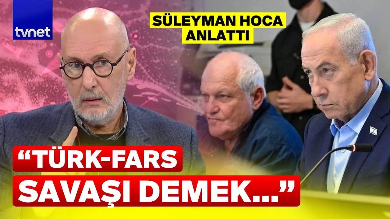 Süleyman hoca uyardı: Bu başladığı an İsrail kazanmıştır!