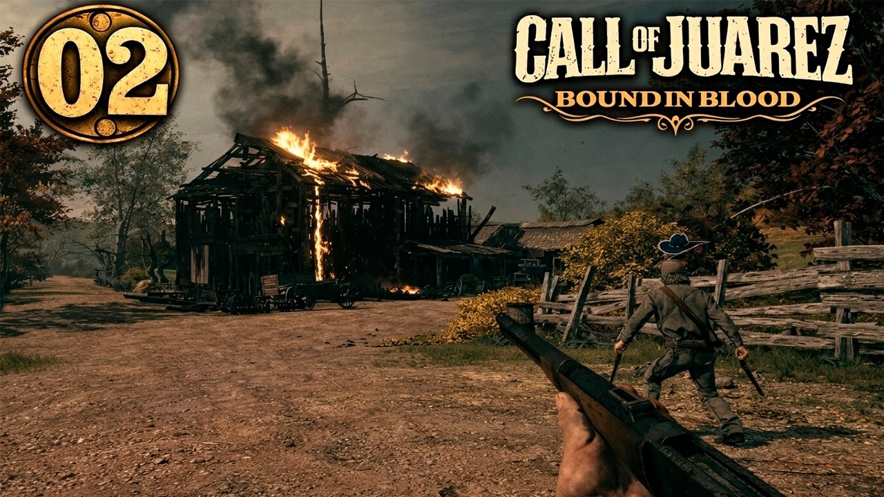 CALL OF JUAREZ BOUND IN BLOOD #02 - O fim da paz: Nosso lar em chamas | Em Português PT-BR