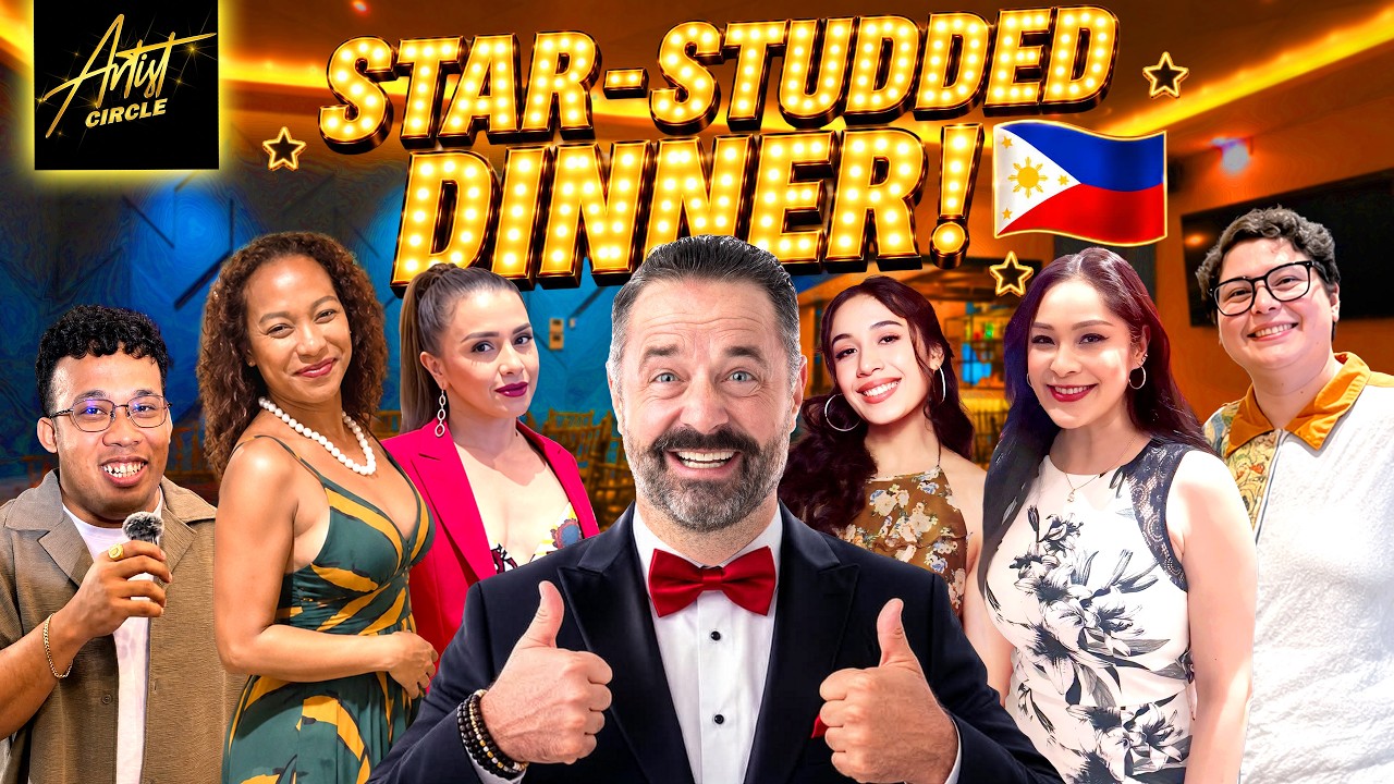 I Had DINNER with Some of the BIGGEST Filipino Celebrities!