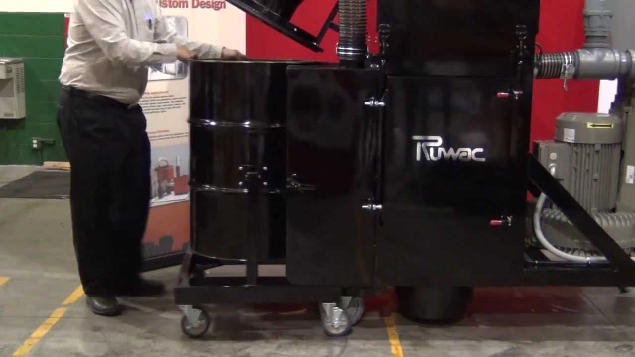 DS4130 Industrial Vacuum Overview by Ruwac - dustincase.ruwac.com | ruwac.com