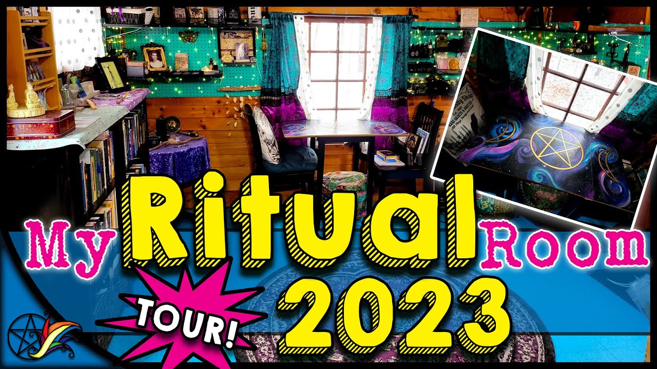 My Ritual Room (Witchcraft/Tarot Room) Tour for 2023
