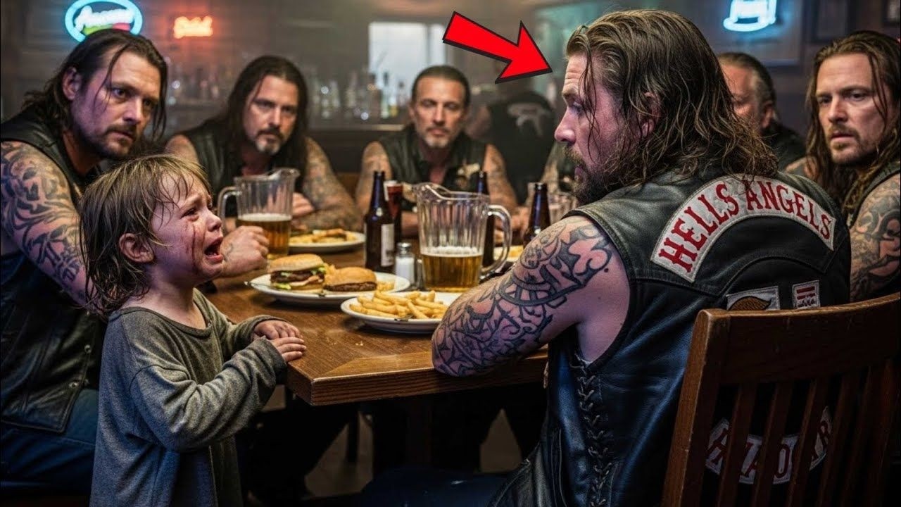 Ich habe seit Dienstag nichts gegessen – das Geständnis eines Kindes rührte Biker zutiefst..........
