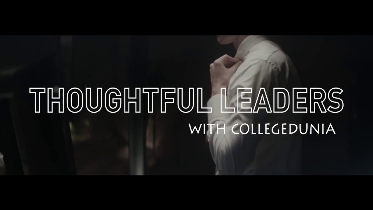 Thoughtful Leaders- Dr. Sandeep Sancheti, Vice Chancellor- SRM University