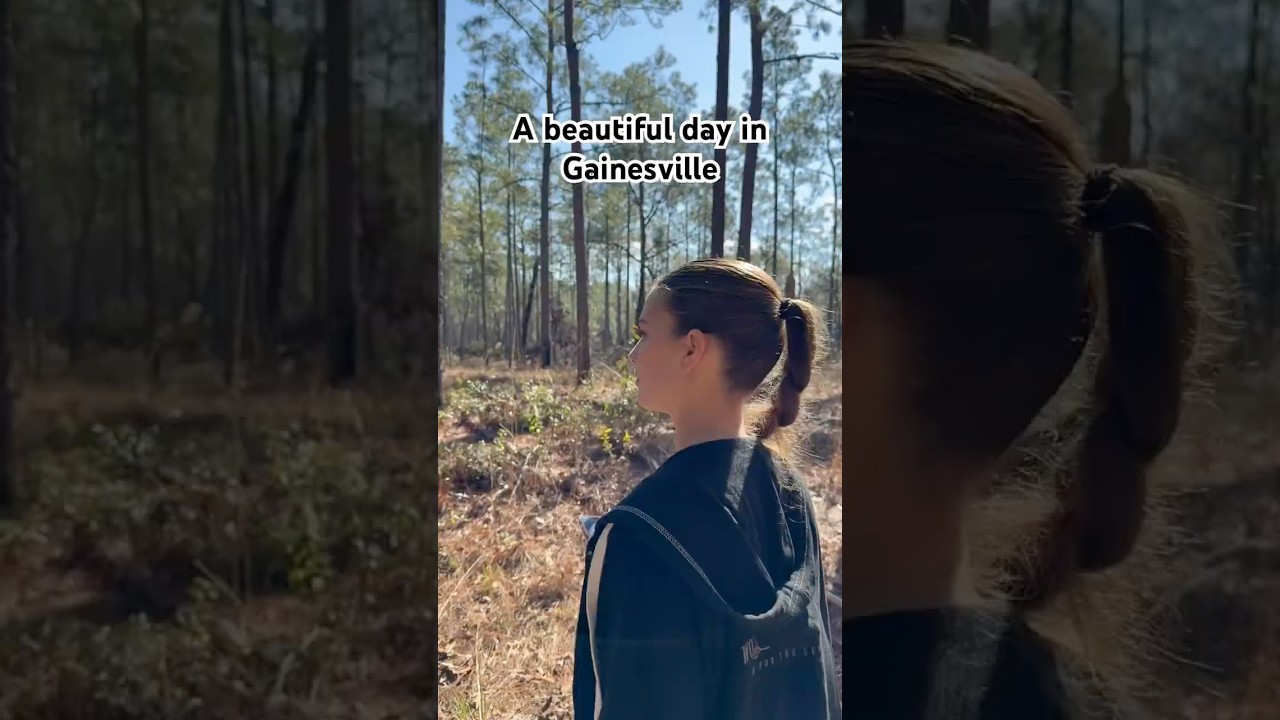A beautiful nature filled day in Gainesville Florida #nature #museum #hiking #floridatrail