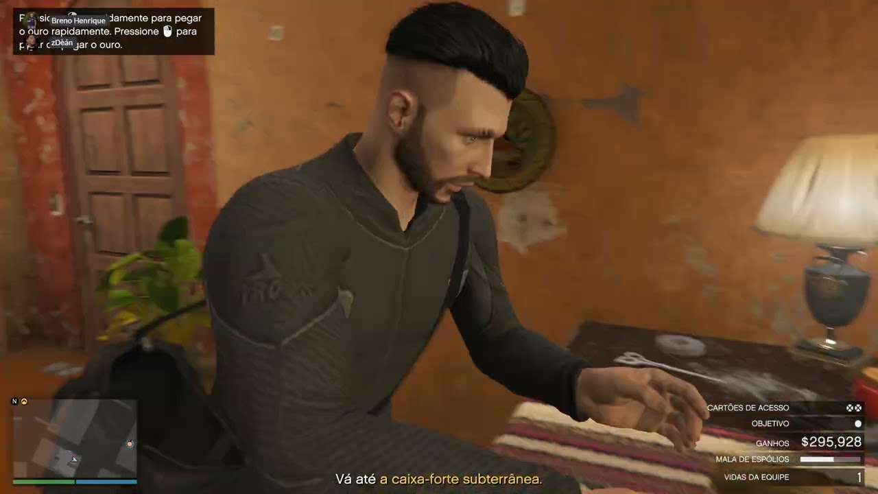 GTA V - Setima Missão Cayo Perico Ft. zDèán