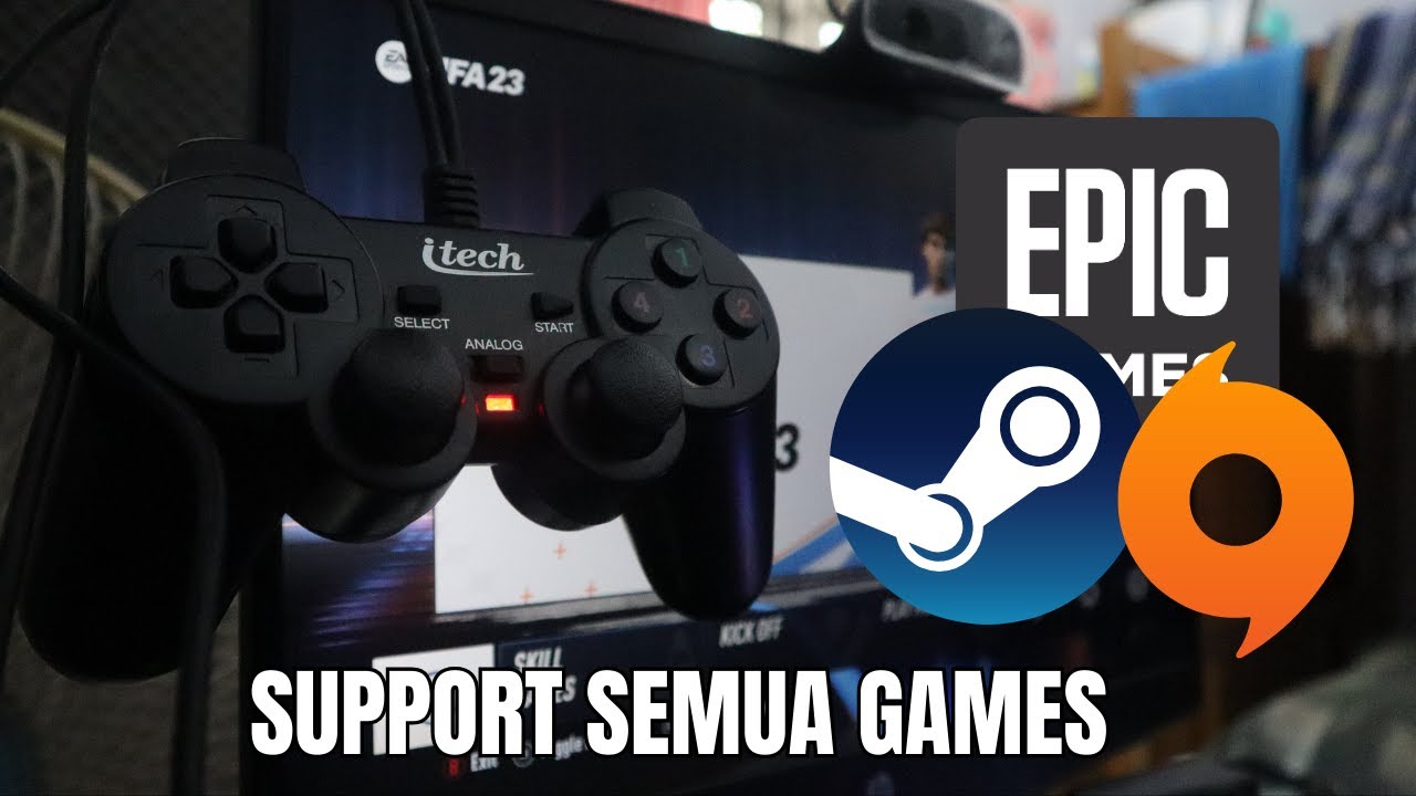 Cara Mengatasi GAMEPAD MURAH yang Tidak Terdeteksi di PC dan Laptop