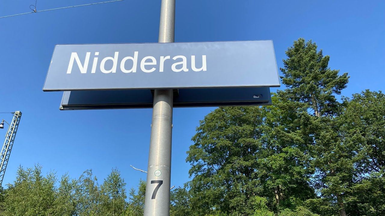 Zugverkehr in Nidderau aus dem Jahr 2021 vom 20. Juli 2021 