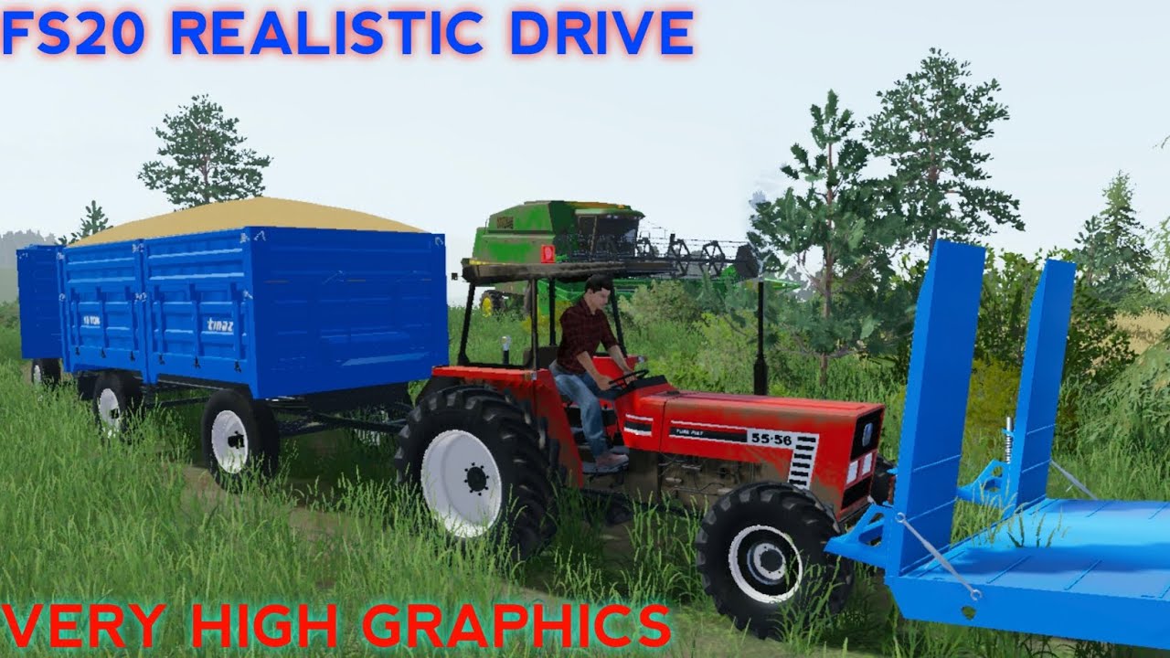 #FS20 REALISTIC DRIVE GERÇEKÇI OYNAYIŞ ⚡