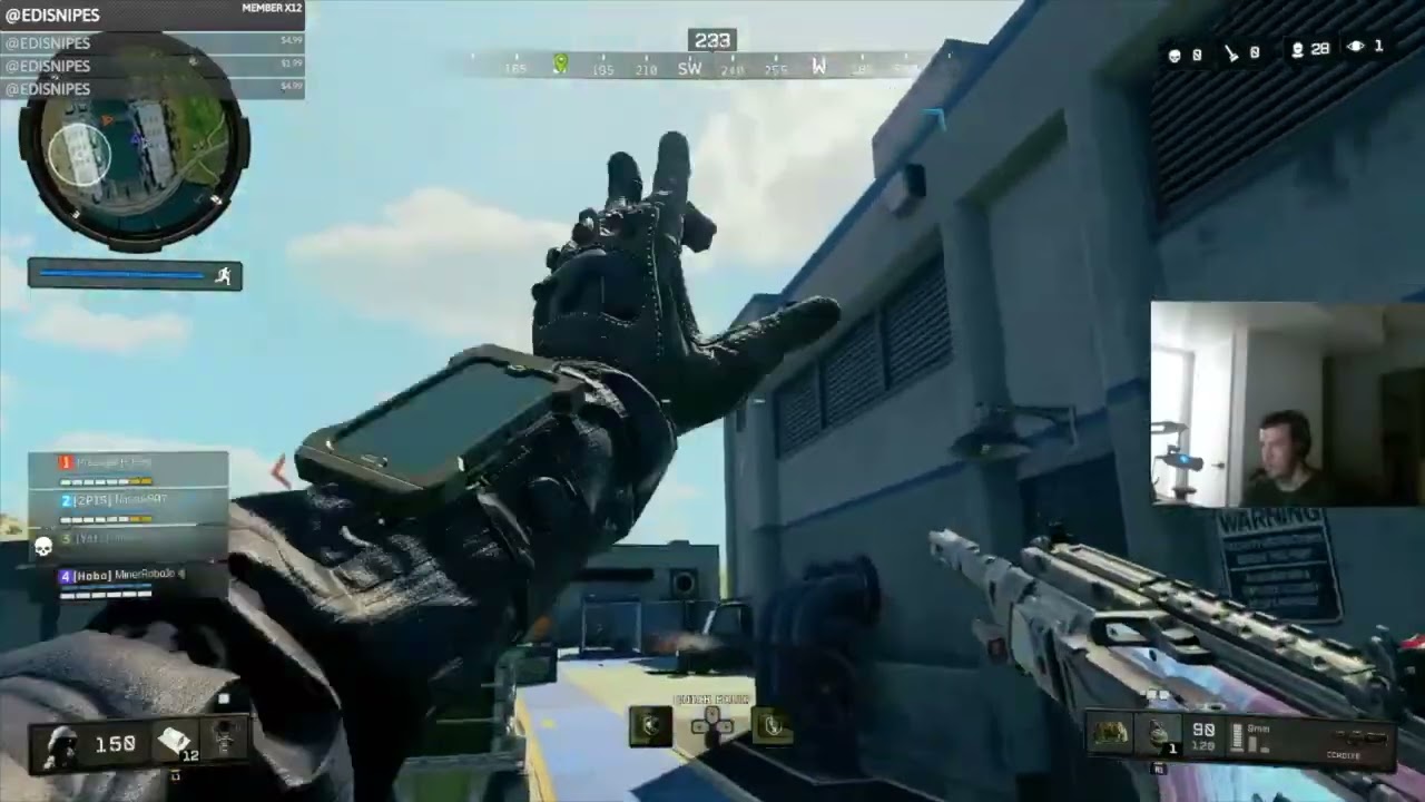спас команду снайперской винтовкой! - cod blackout Случайные отряды #PS5 #callofduty