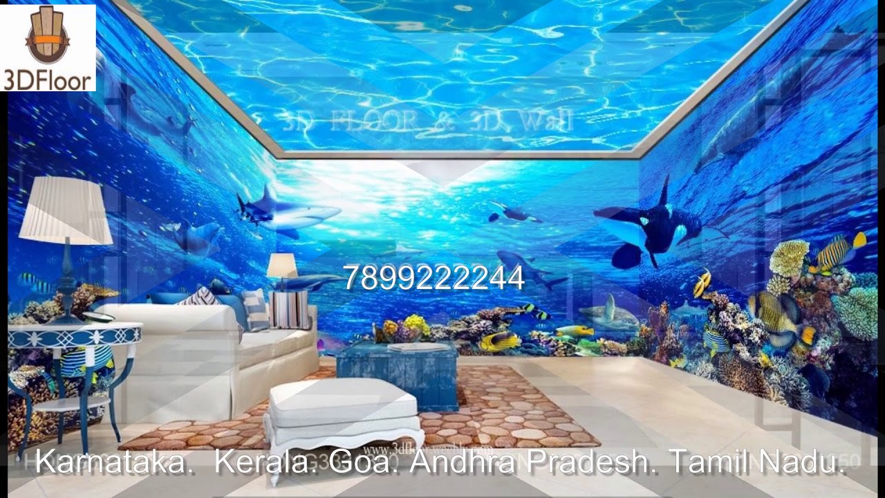 3D WALLPAPER IN BANGALORE || 3D FLOORING IN BANGALORE || 3D WALL ART || 3D WLLPAPER || 7899222244 ||