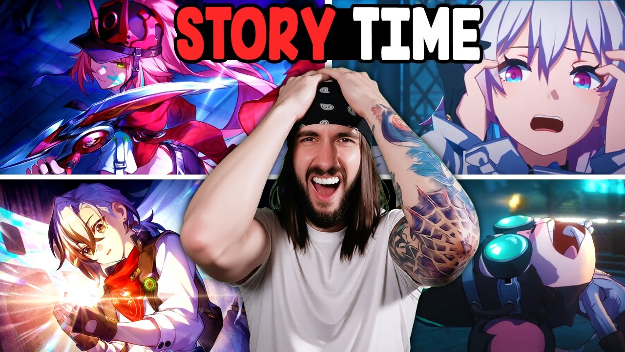 🔴 BLIND REACTING TO THE ENTIRE HONKAI STAR RAIL STORY - PENACONY!