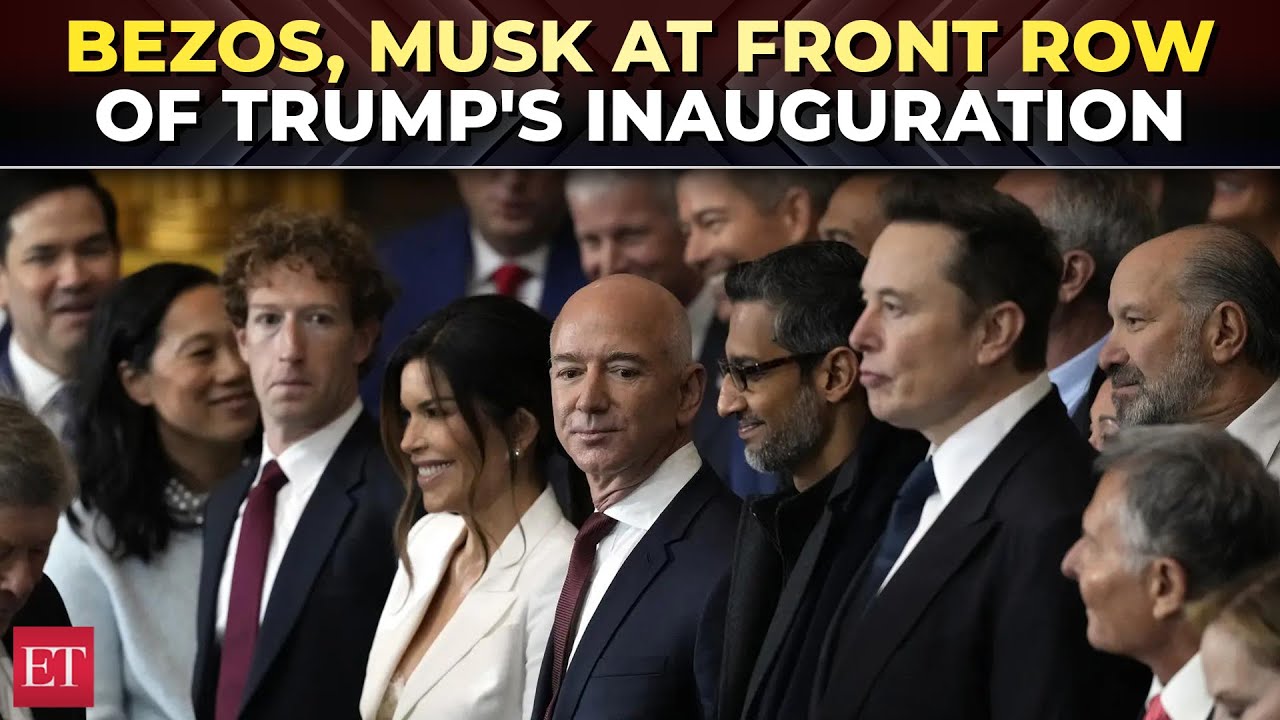 From Meloni, Milei to Zuckerberg, star-studded guests attend Trump inauguration