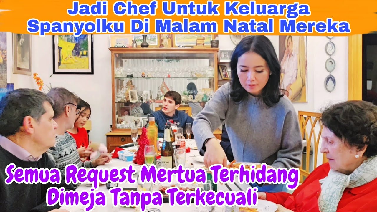 Jadi Chef  Untuk Keluarga Spanyolku Di Malam Spesial Mereka