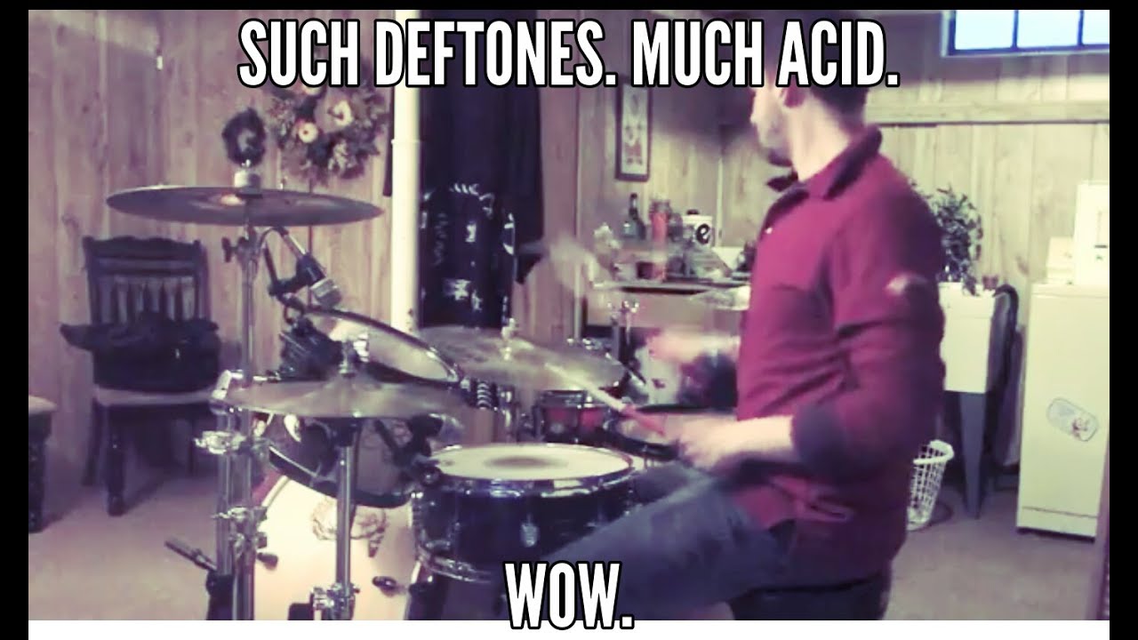 SallyDrumz - Deftones - Acid Hologram Drum Cover