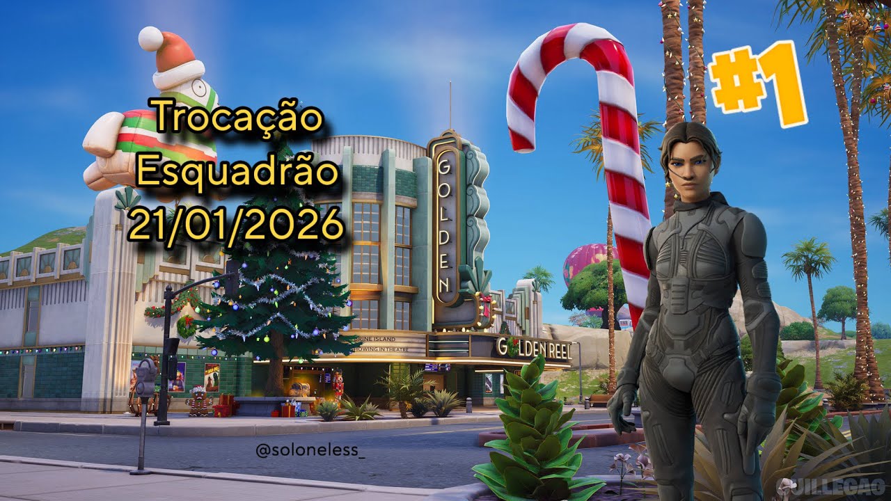 Trocação Esquadrão | 21/01 | Vitória Royale 👑