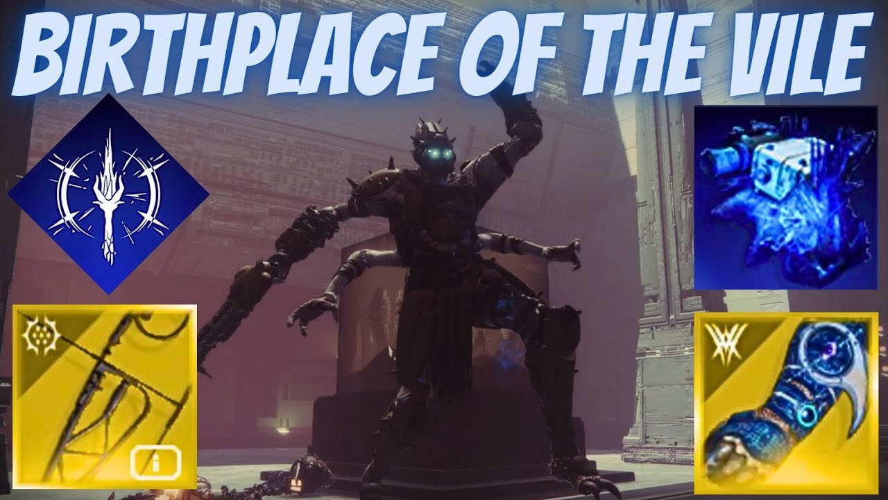 Solo GM Birthplace of the Vile- Stasis Warlock