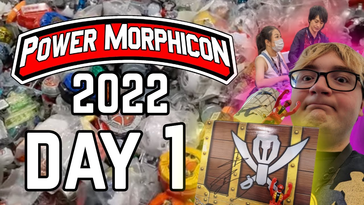 Day 1: There He Is... GokaiRed! | Power Morphicon 2022- The Best Weekend of My Life