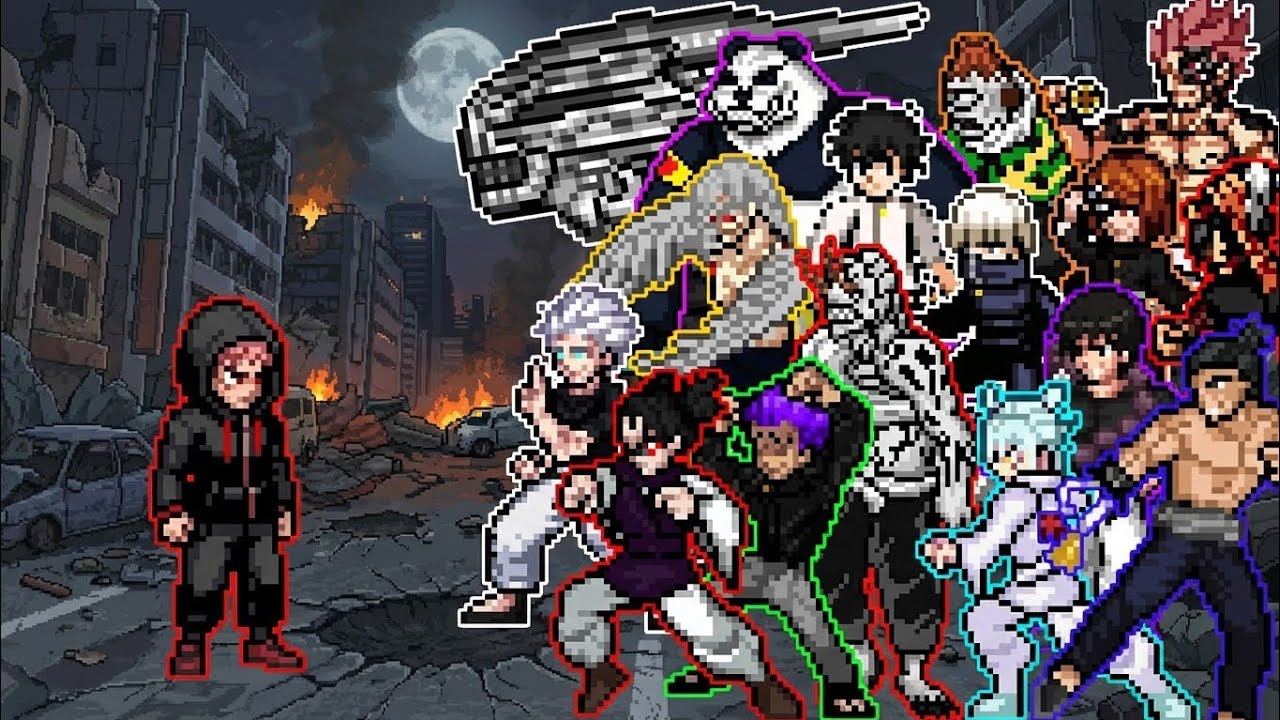 Yuji (modulo) vs Jujutsu Kaisen