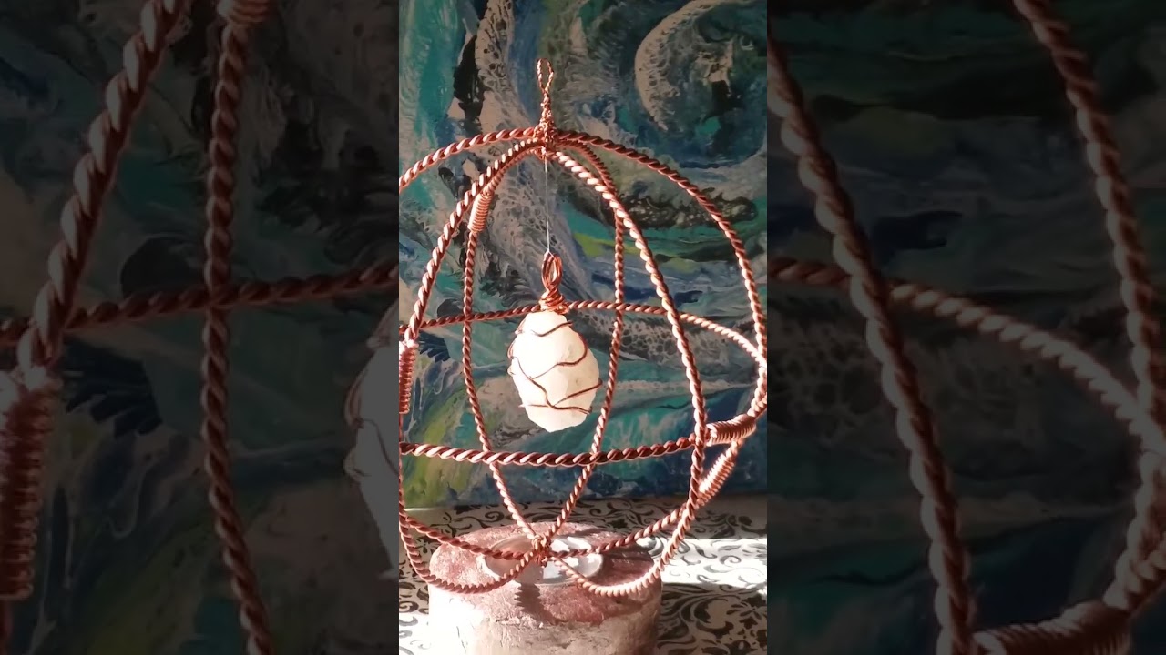 EMF Protection - Beneficial Frequency Sphere! & Azeztulite Quartz - by (Lucky Rings 4 Ever)