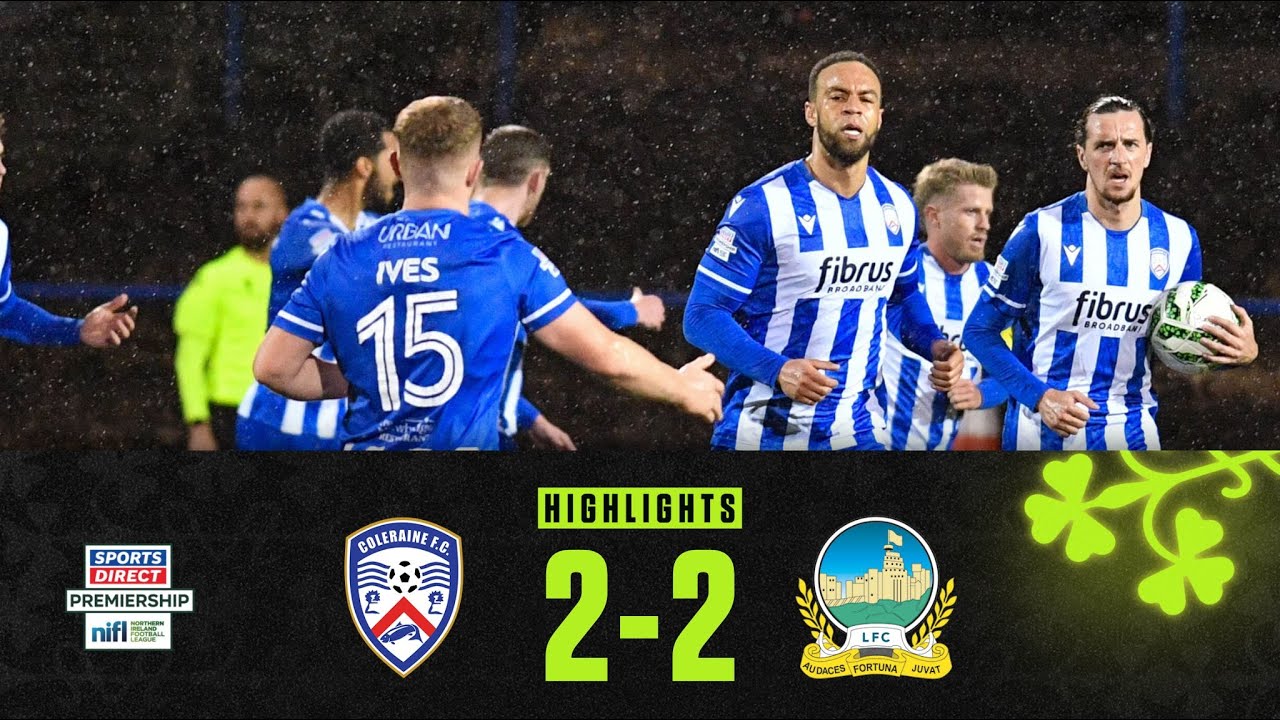 WHAT A GAME! | Coleraine 2-2 Linfield | #sportsdirectprem
