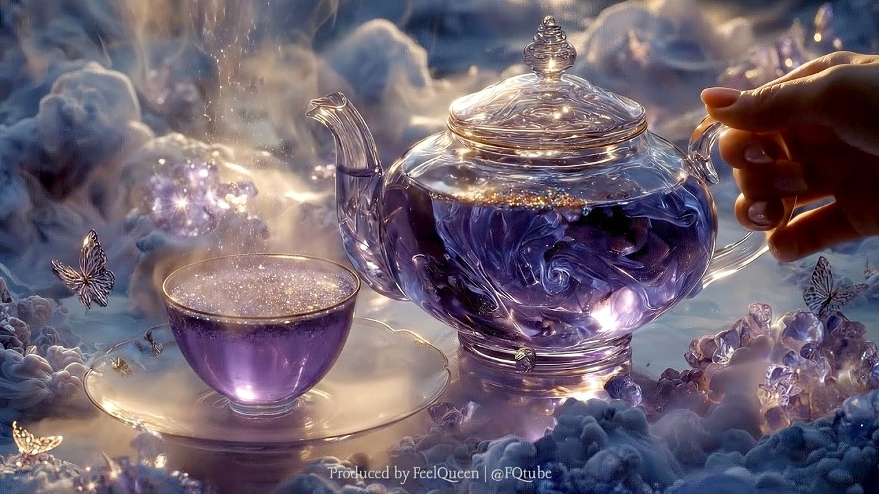 [ASMR] Which Month’s Tea Do You Choose? | Fantasy Tea Set 🫖✨ | Healing & Relaxing Sounds