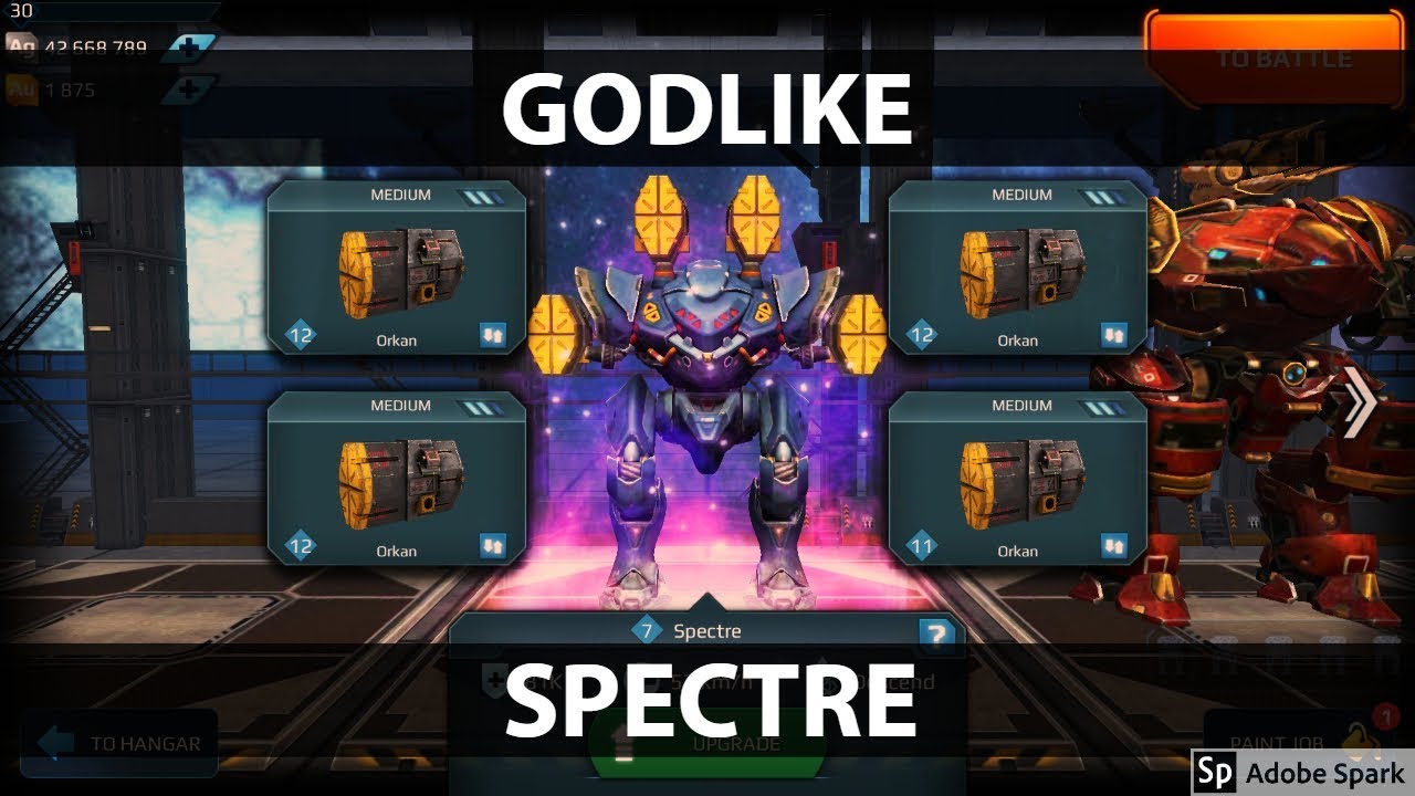 War Robots - Spectre Orkan - Godlike
