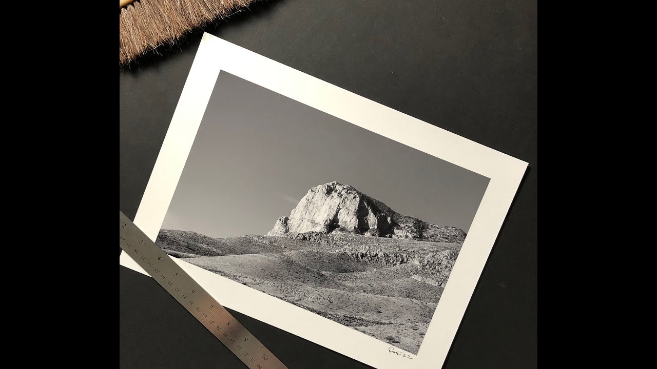 Three Black and White Landscape Prints on Hahnemuhle Fine Art Baryta