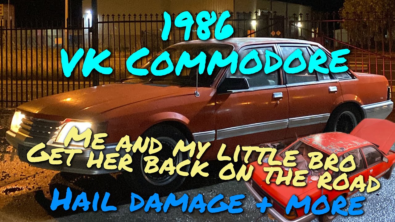 1986 Vk commodore (Hail damage+more)
