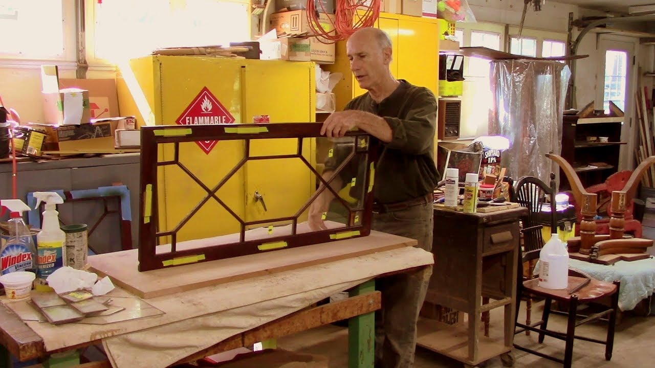Restoring an Antique Federal Secretary - Thomas Johnson Antique Furniture Restoration