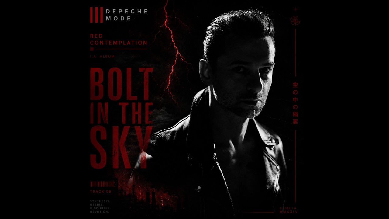 Depeche Mode- Lightning Bolt in the Sky -4 (RED CONTEMPLATION) #depechemode #depechemodefans
