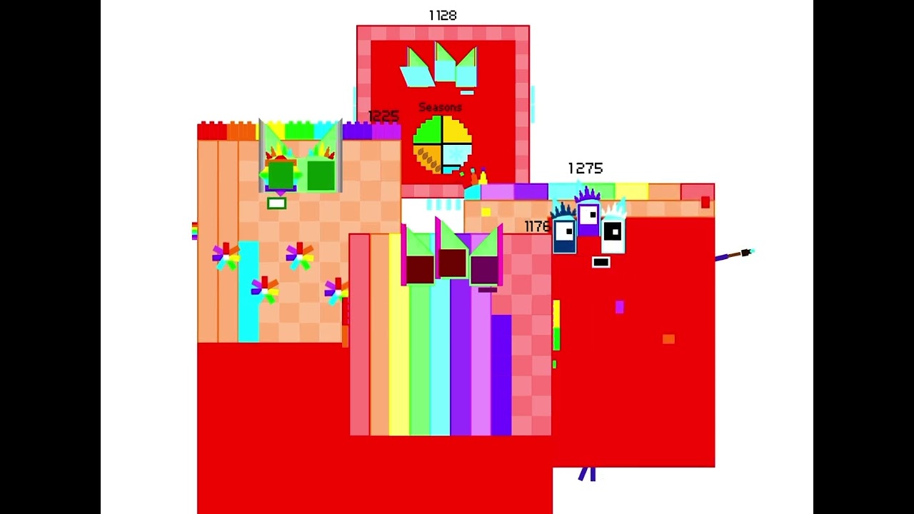 Numberblocks Band Retro let 1176 in