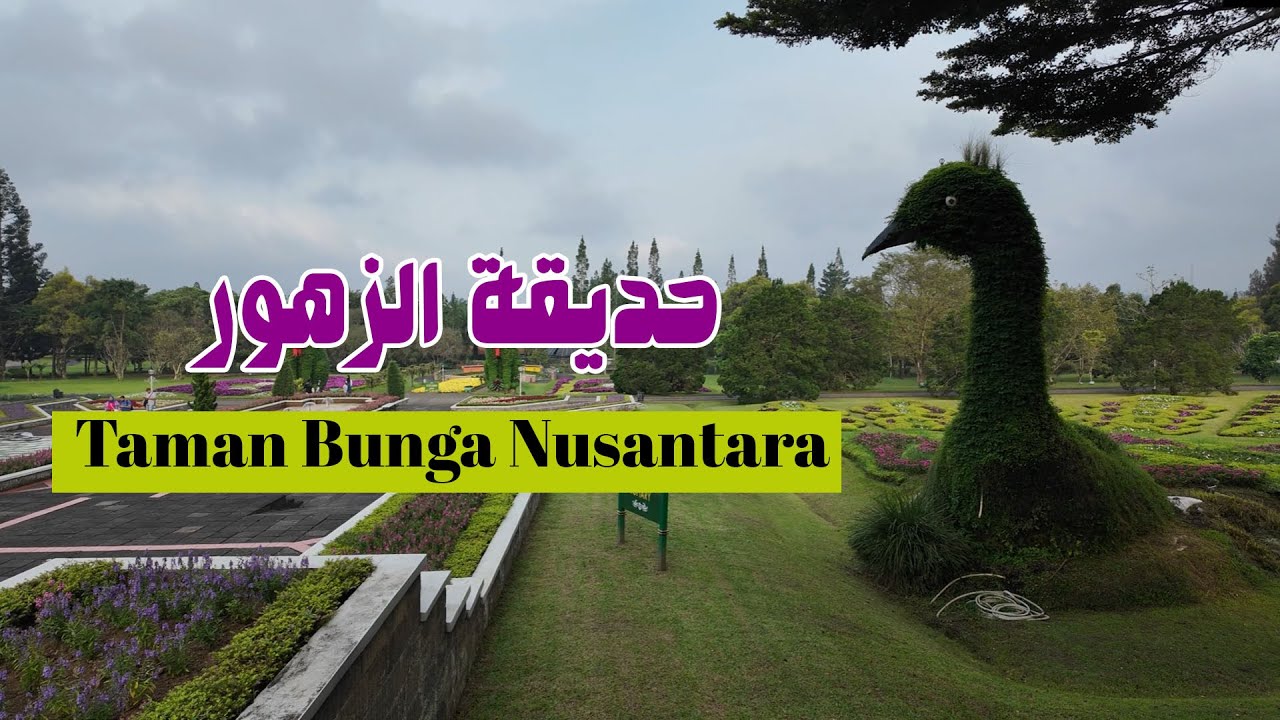 Taman Bunga Nusantara  حديقة الزهور - بونشاك
