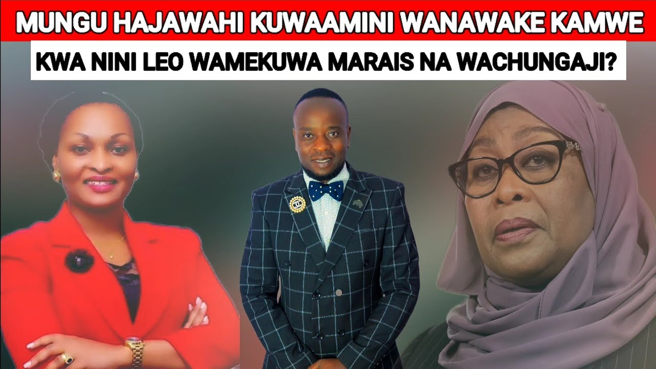 WANAWAKE NI WAHARIBIFU KWA NINI MUNGU ANARUHUSU WAWE VIONGOZI NA WACHUNGAJI? 