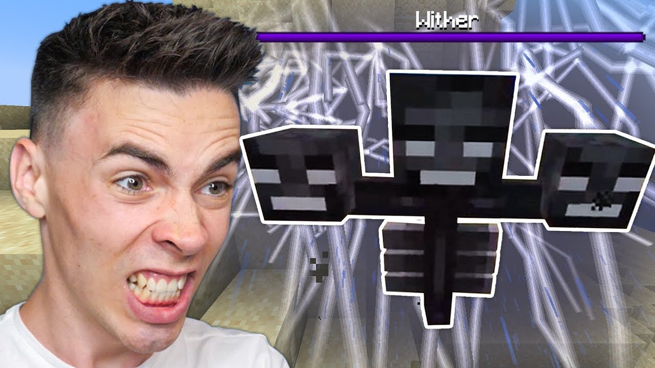 Walczę z WITHEREM w Minecraft!